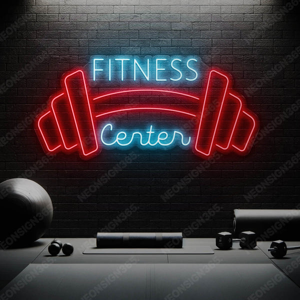 "Fitness Center" Neon Sign