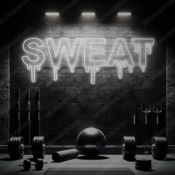 "Sweat" Neon Sign