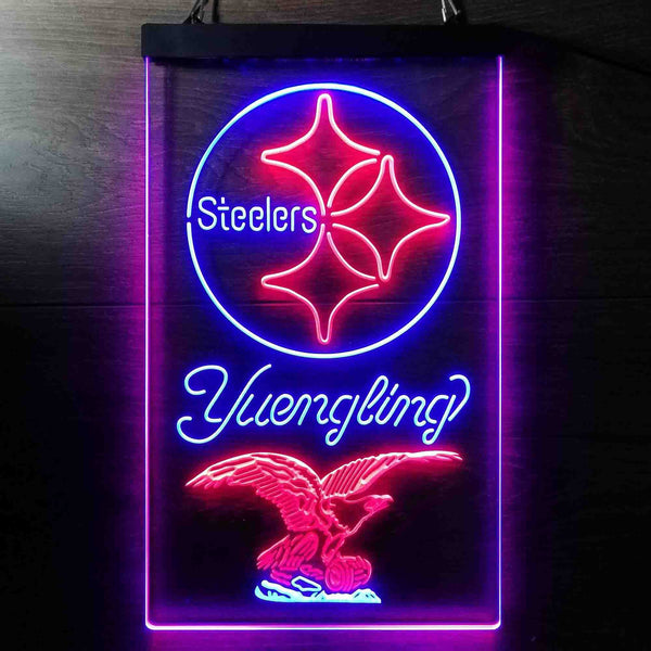 Yuengling Bar Pittsburgh Steelers Est 1933 Led Light