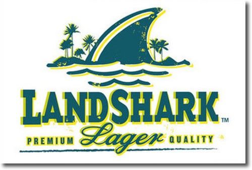 Landshark Lager Beer Bar Stretched Canvas Print