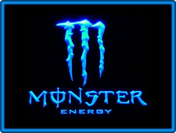 Monster Energy Drink Sport Bar Pub Restaurant Light