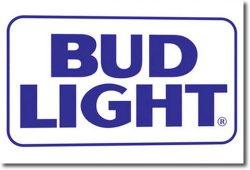 Bud Light Beer Bar Stretched Canvas Print