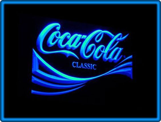 Coca-Cola (Coke) Classic Bar Pub Restaurant LED Light