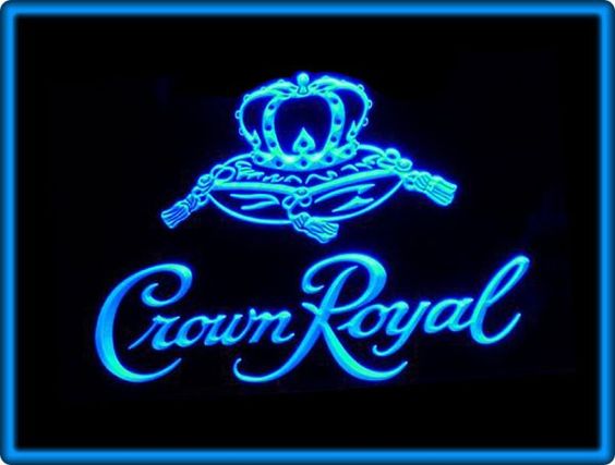 Crown Royal Derby Whiskey Bar Pub Restaurant LED Light