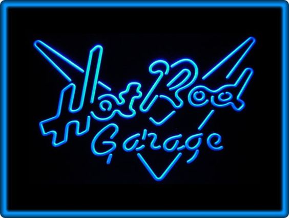 Hot Rod Garage Car Display Light