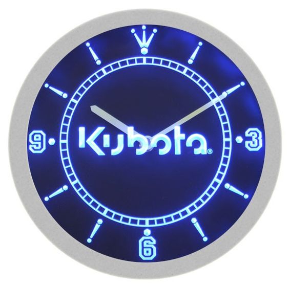 Kubota Tractor Bar Wall Clock