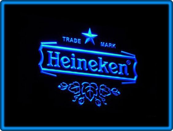 Heineken Lager Beer Bar Pub Restaurant LED Light