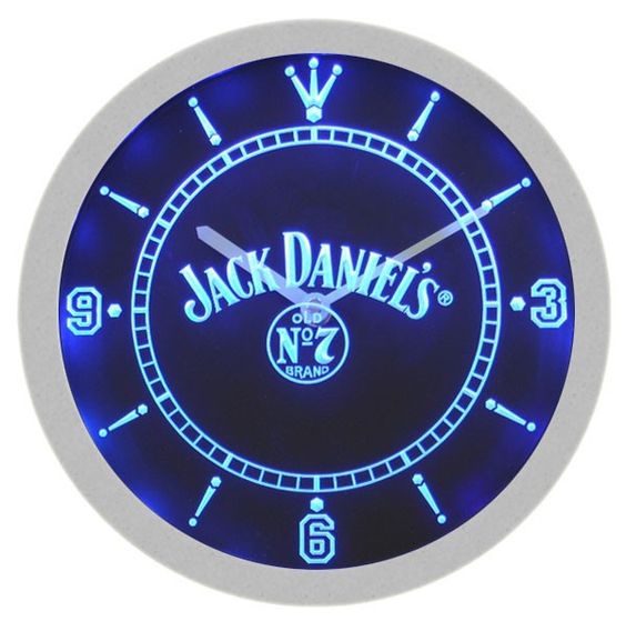 Jack Daniel S Old No Whiskey Bar Wall Clock