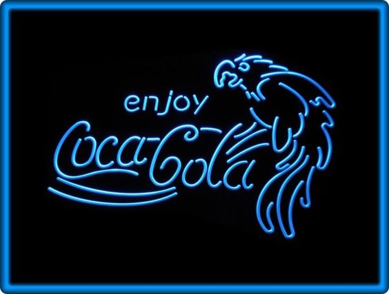 Coca Cola Enjoy Coke Bar Pub Restaurant Light