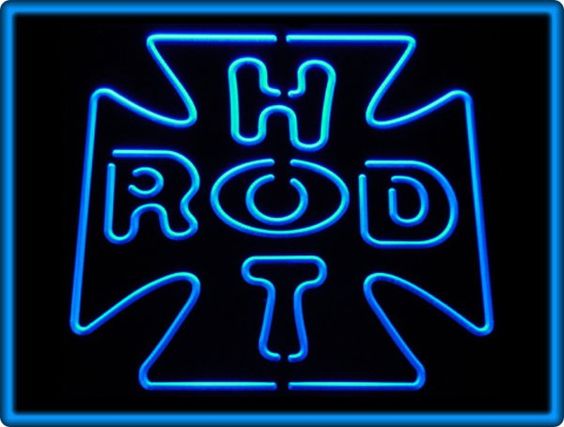 Hot Rod Car Display LED Light