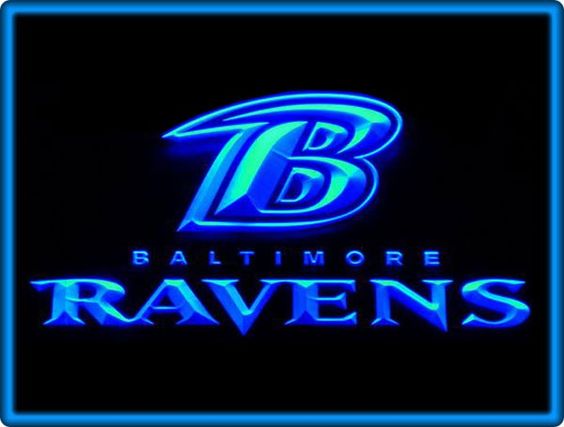 Baltimore Ravens American Football LED Light