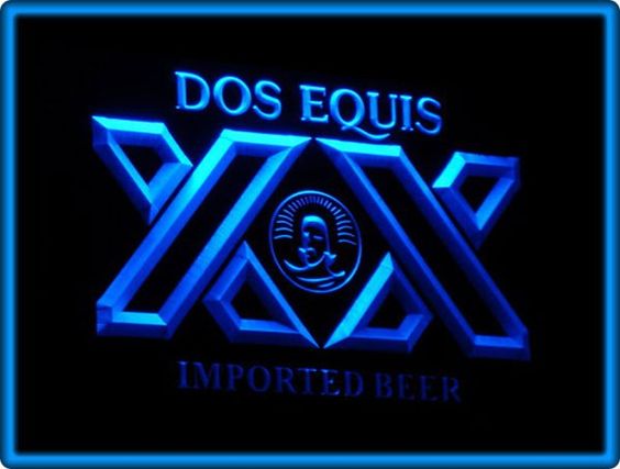 Dos Equis Beer Bar Pub Restaurant LED Light