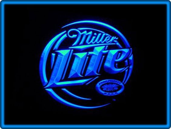 Miller Lite Beer Bar Pub Restaurant LED Light