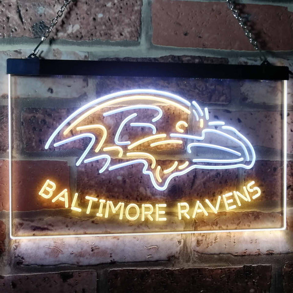 Baltimore Ravens Football Bar Led Light 2022 10