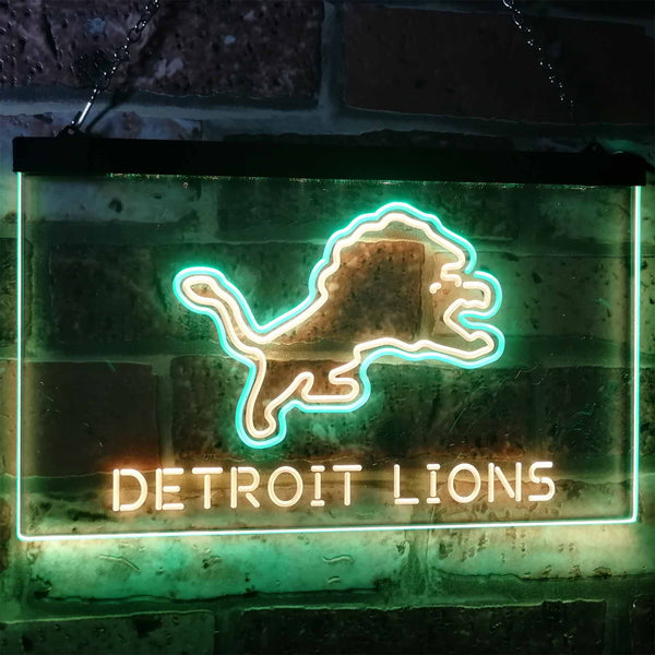 Detroit Lions Football Bar Led Light 2022 10