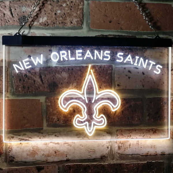 New Orleans Saints Football Bar Led Light 2022 10