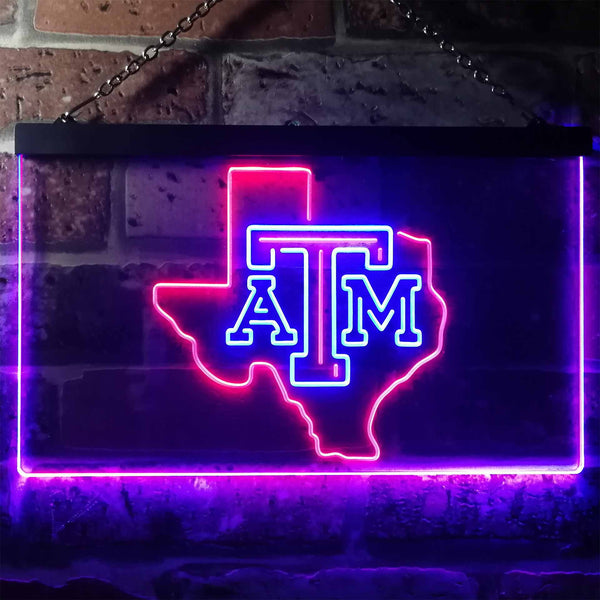 Texas A M Aggies Sport Team Club Led Light 2022 10