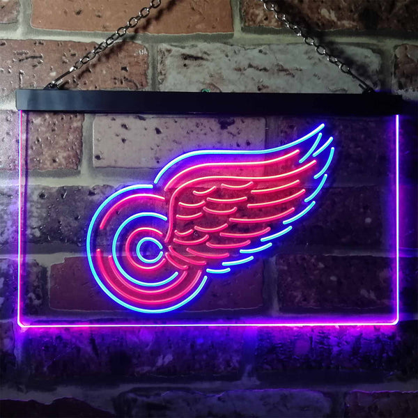 Detroit Wings Led Light