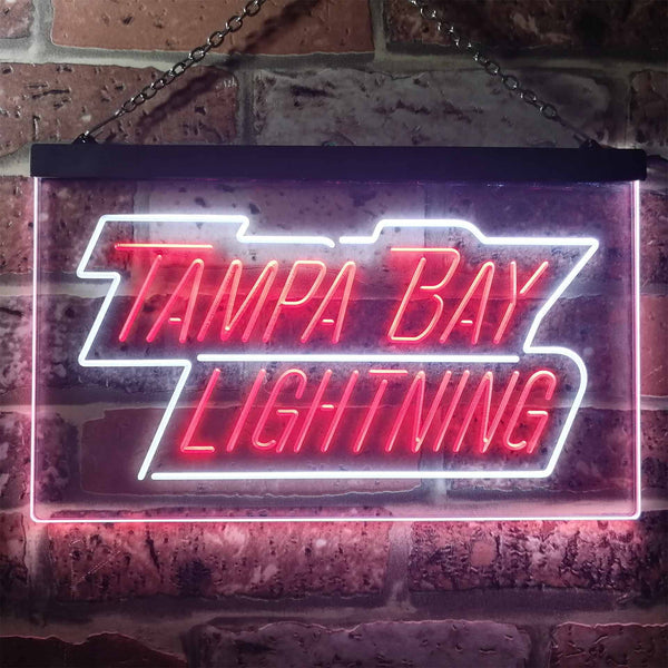 Tampas Bays League Club Lightning Script Led Light