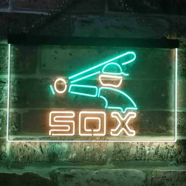 Chicago White League Club Soxs Souvenir Throwback Led Light