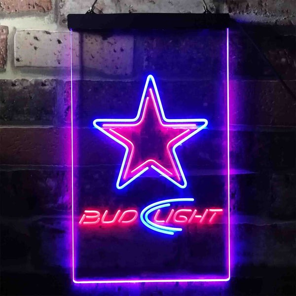 Bud Light Dallas Cowboys Led Light