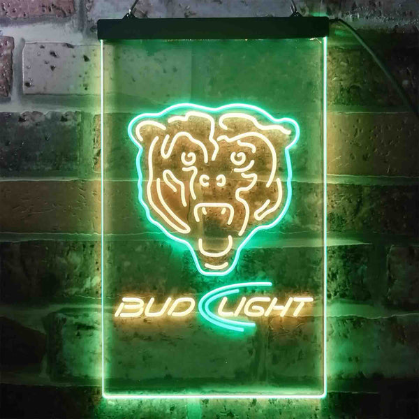 Bud Light Chicago Bears Led Light 2022 10