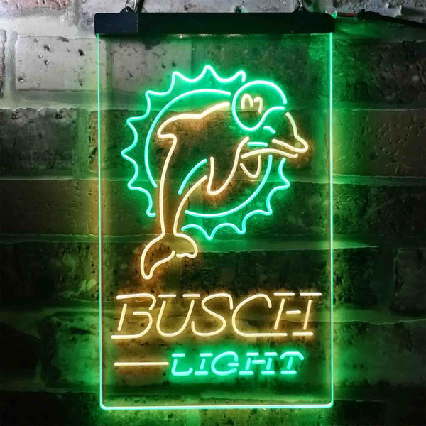 Miami Dolphins Busch Light Led Light