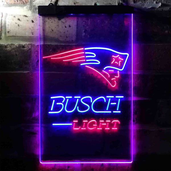 New England Patri Busch Light Led Light