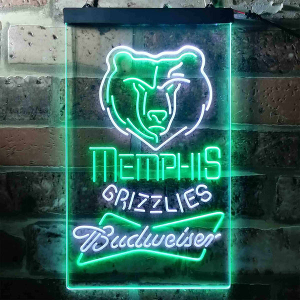 Memphis Grizzlies Budweiser Led Light