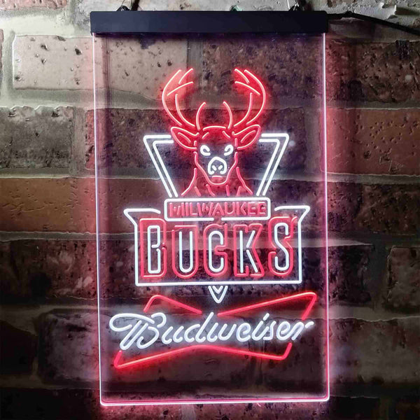 Milwaukee Bucks Budweiser Led Light