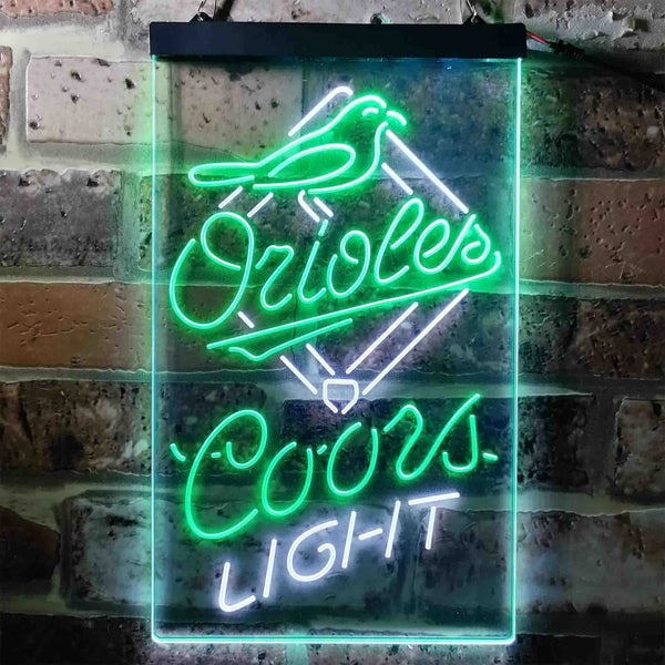 Baltimore Orioles Coors Light Led Light