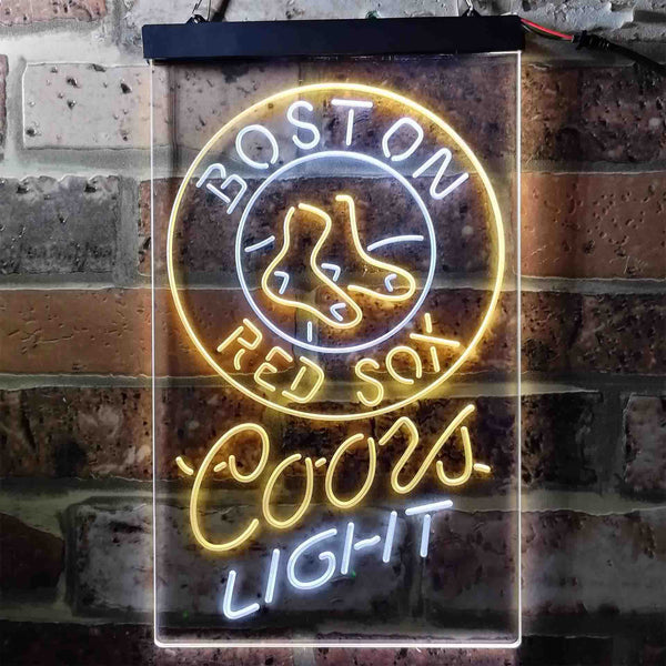 Boston Red Sox Coors Light Led Light