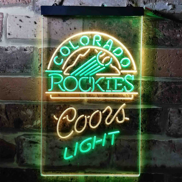 Colorado Rockies Coors Light Led Light