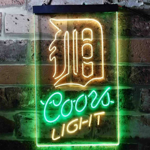 Detroit Tigers Coors Light Led Light