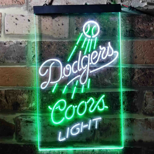 Los Angeles Dodgers Coors Light Led Light