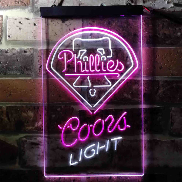 Philadelphia Phillies Coors Light Led Light