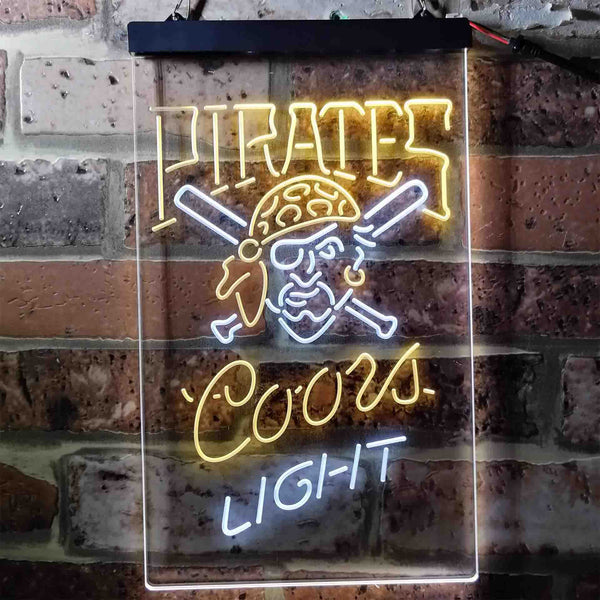 Pittsburgh Pirates Coors Light Led Light