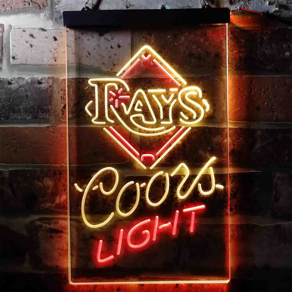 Tampa Bay Rays Coors Light Led Light