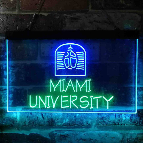 Miami University Ncaa College Led Light