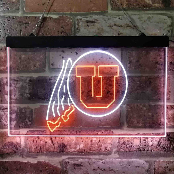 Utah Utes University Ncaa College Led Light