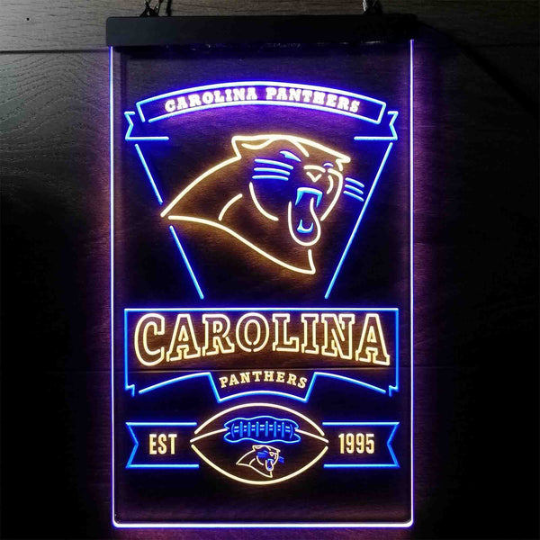 Carolina Panthers Est 1995 Led Light