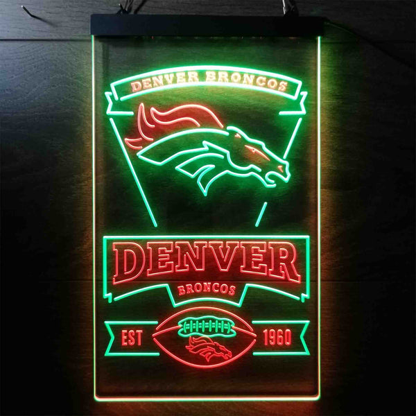 Denver Broncos Est 1960 Led Light 2022 10