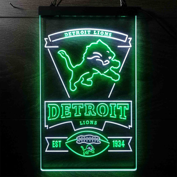 Detroit Lions Est 1934 Led Light 2022 10