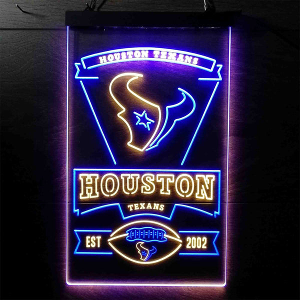 Houston Texans Est 2002 Led Light