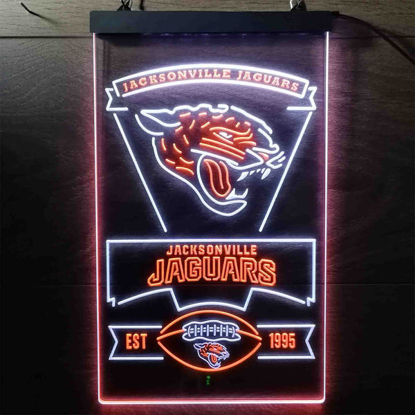 Jacksonville Jaguars Est 1995 Led Light