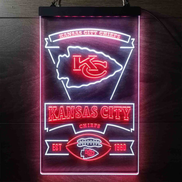 Kansass City League Club Chiefss Football Led Light