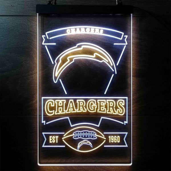 Los Angeles Chargers Est 1960 Led Light