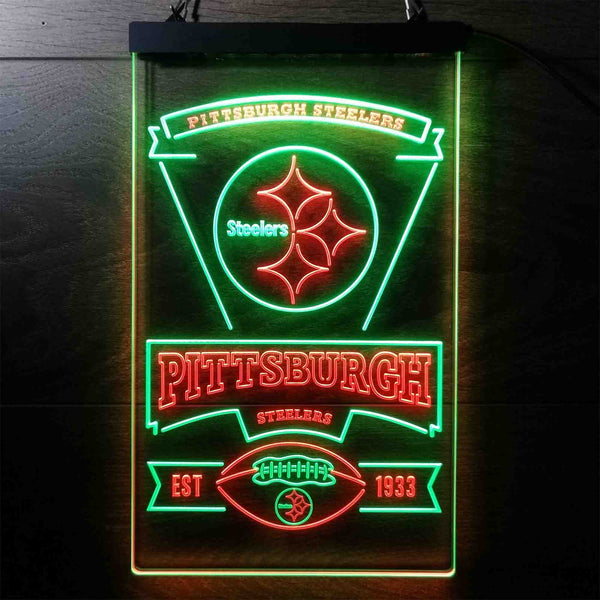 Pittsburgh Steelers Est 1933 Led Light