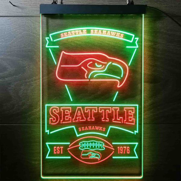 Seattle Seahawks Est 1976 Led Light