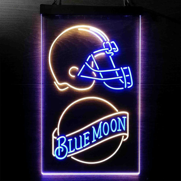 Blue Moon Bar Cleveland Browns Est 1946 Led Light